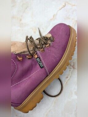 BRONX Women's Plum Hiking Boot Woman's Sz 6